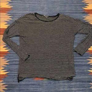 Vince Linen Striped Shirt